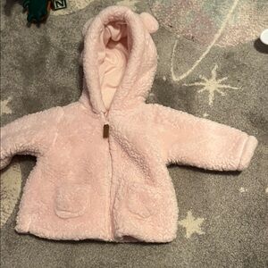 Carter's Soft Pink Baby Jacket with Hood